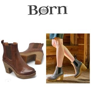 Born Channing Boots Brown Cuero
